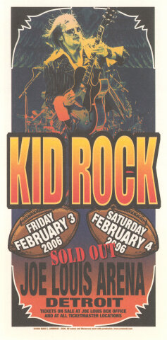 Kid Rock Handbill