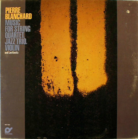 Pierre Blanchard Vinyl 12"