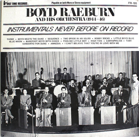 Boyd Raeburn & His Orchestra Vinyl 12"