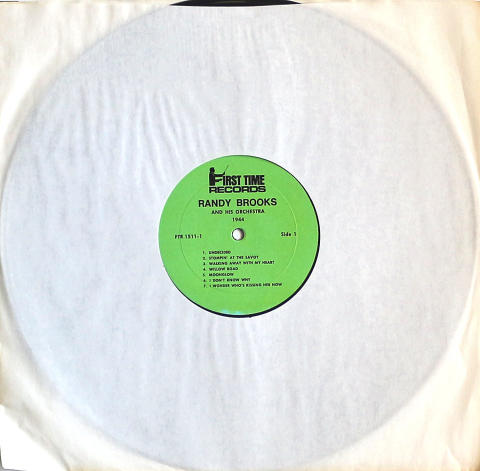 Randy Brooks And His Orchestra Vinyl 12"