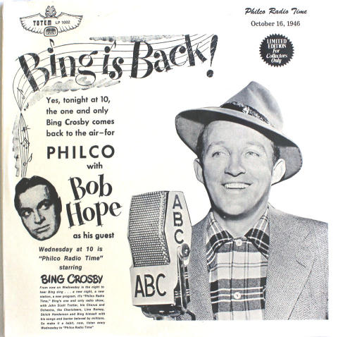 Bing Crosby Vinyl 12"