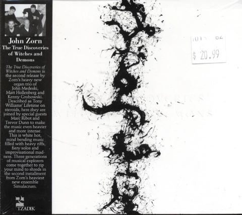 John Zorn CD, 2015 at Wolfgang's