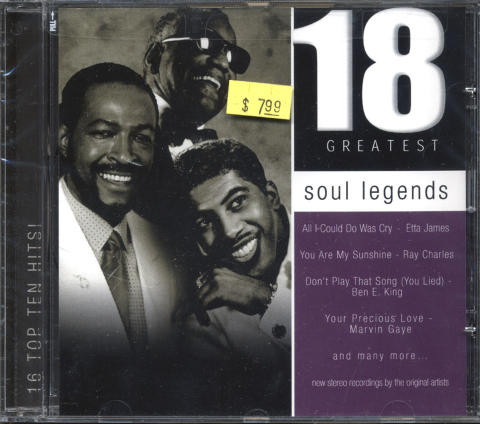 18 Greatest Soul Legends CD