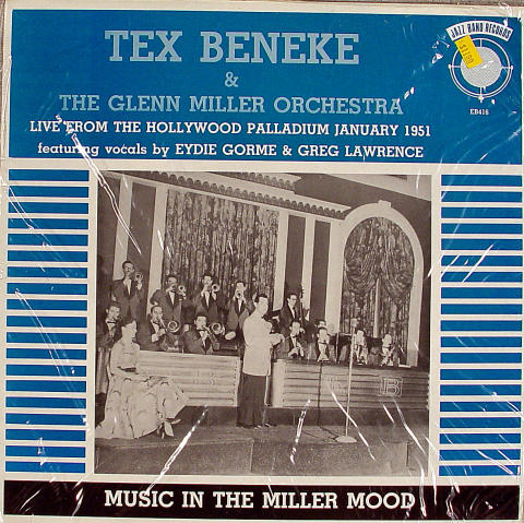 Tex Beneke Vinyl 12"