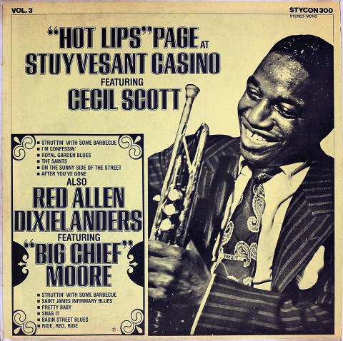 "Hot Lips" Page Vinyl 12"