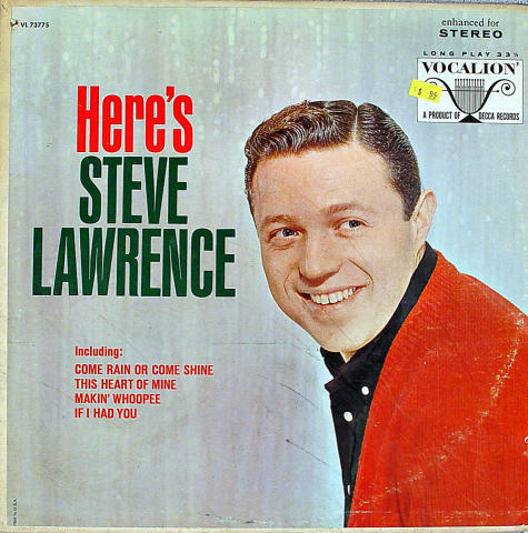 Steve Lawrence Vinyl 12"
