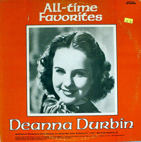 Deanna Durbin Vinyl 12"