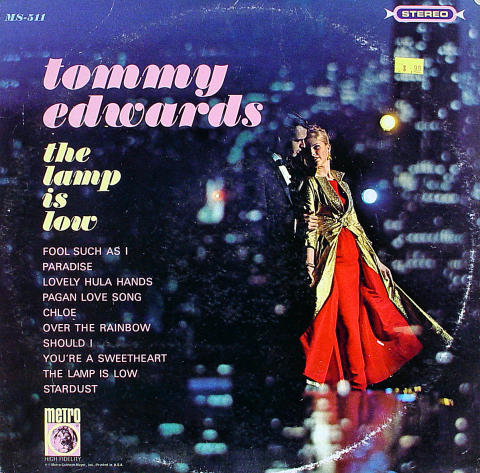Tommy Edwards Vinyl 12"