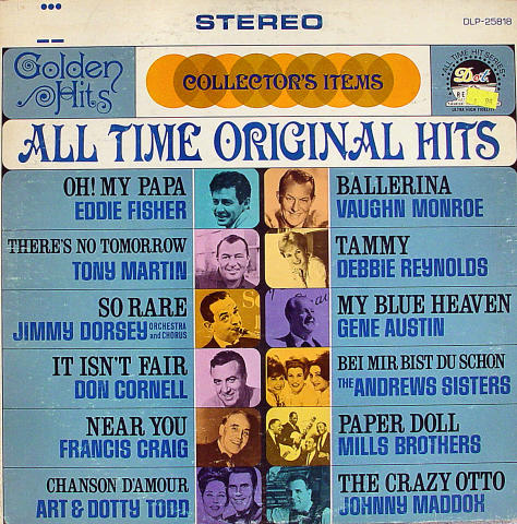 All Time Original Hits Vinyl 12"