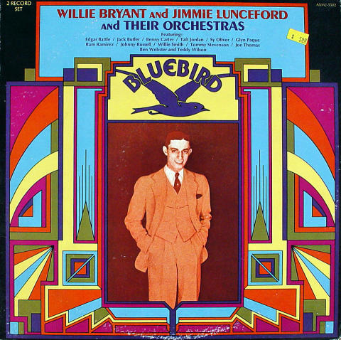 Willie Bryant and Jimmie Lunceford and Their Orchestras Vinyl 12"