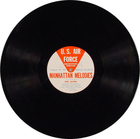 U.S. Air Force Manhattan Melodies Vinyl 12"