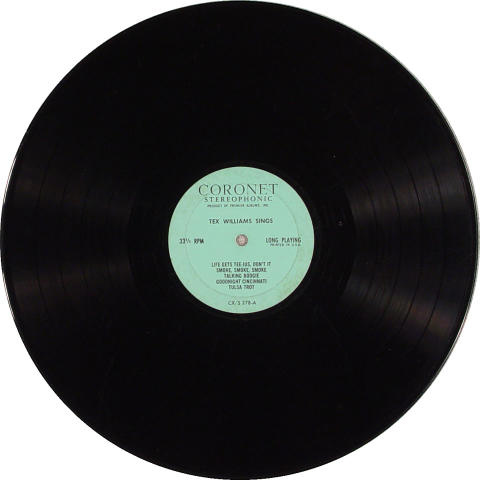 Tex Williams Vinyl 12"