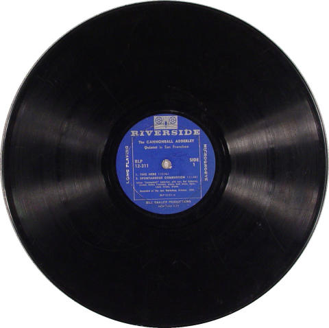 The Cannonball Adderley Quintet Vinyl 12"
