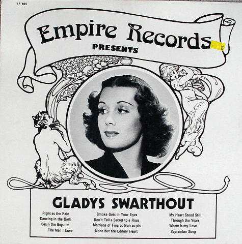 Gladys Swarthout Vinyl 12"
