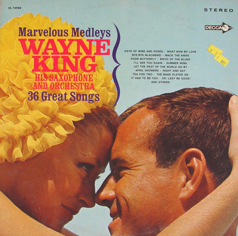 Wayne King His Saxophone And Orchestra Vinyl 12"