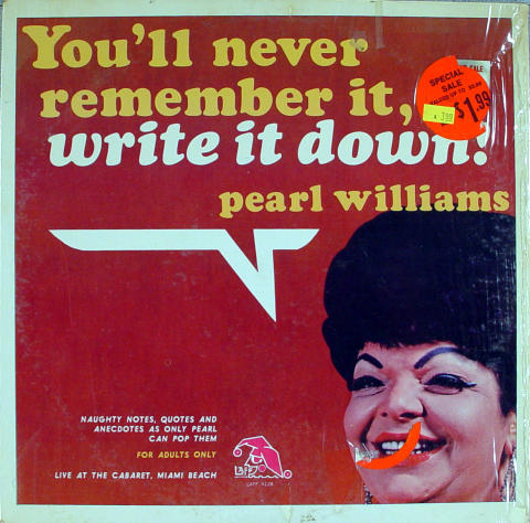 Pearl Williams Vinyl 12"