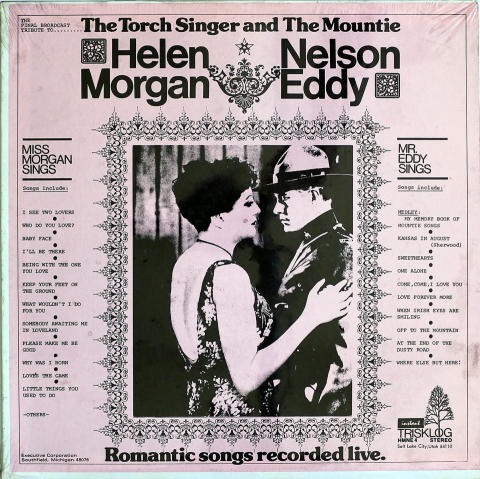 Helen Morgan / Nelson Eddy Vinyl 12"