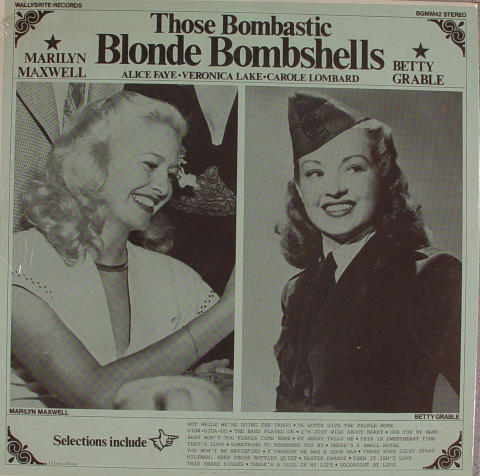 Those Bombastic Blonde Bombshells Vinyl 12"
