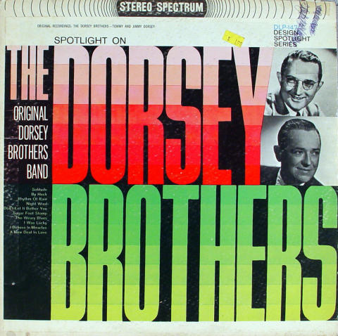 The Dorsey Brothers Original Orchestra Vinyl 12"