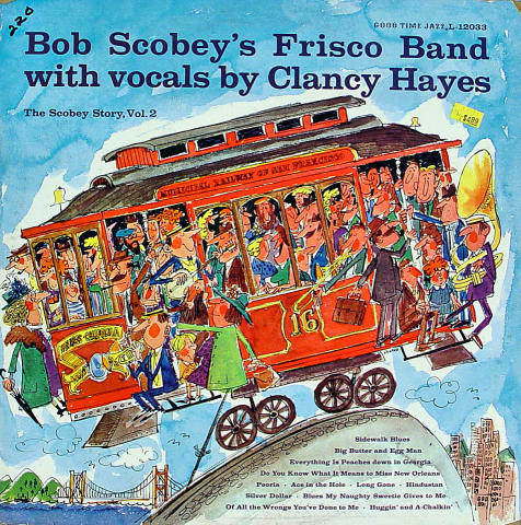 Bob Scobey's Frisco Band Vinyl 12"