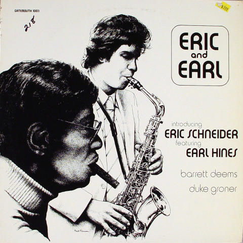 Eric Schneider / Earl Hines Vinyl 12"