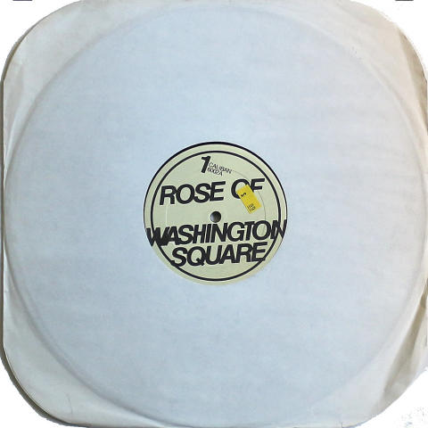 Rose Of Washington Square / Footlight Serenade Vinyl 12"