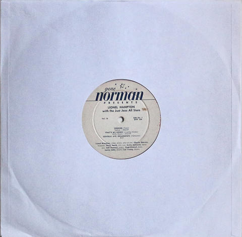 Lionel Hampton And The Just Jazz All Stars Vinyl 12"