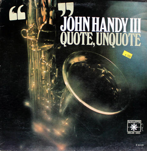 John Handy III Vinyl 12"