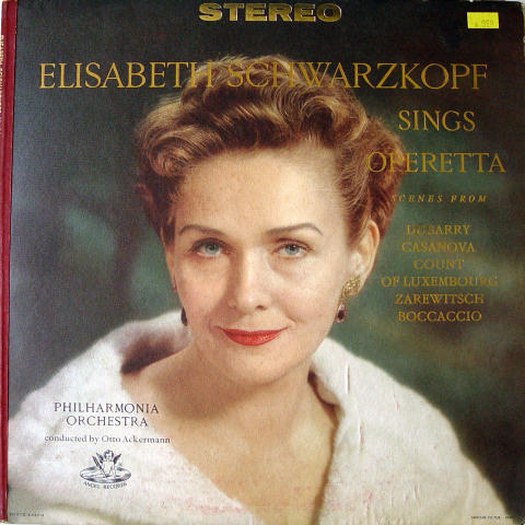 Elisabeth Schwarzkopf Vinyl 12"