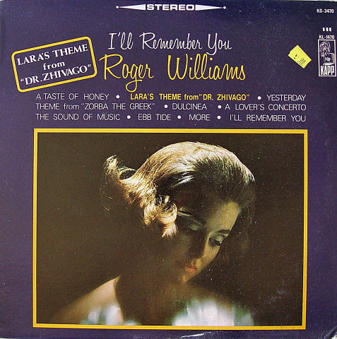 Roger Williams Vinyl 12"