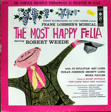 The Most Happy Fella Vinyl 12"