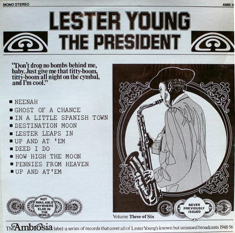 Lester Young Vinyl 12"