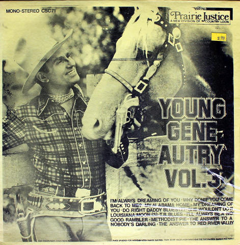 Gene Autry Vinyl 12"