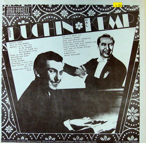 Eddy Duchin / Hal Kemp Vinyl 12"