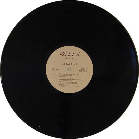 Geraldine Vinyl 12"