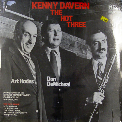 Kenny Davern / Art Hodes / Don DeMichael Vinyl 12"