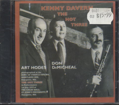 Kenny Davern / Art Hodes / Don DeMichael CD