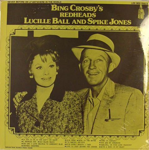 Bing Crosby's Redheads Vinyl 12"