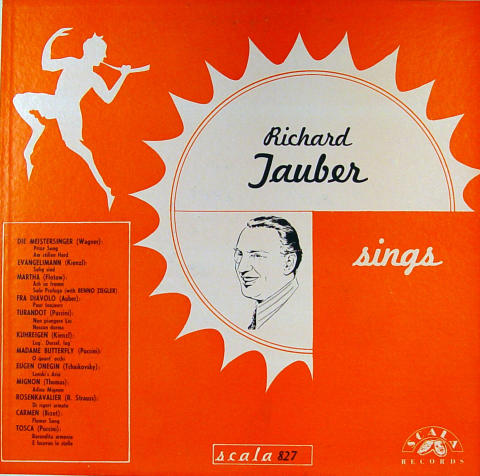 Richard Tauber Vinyl 12"
