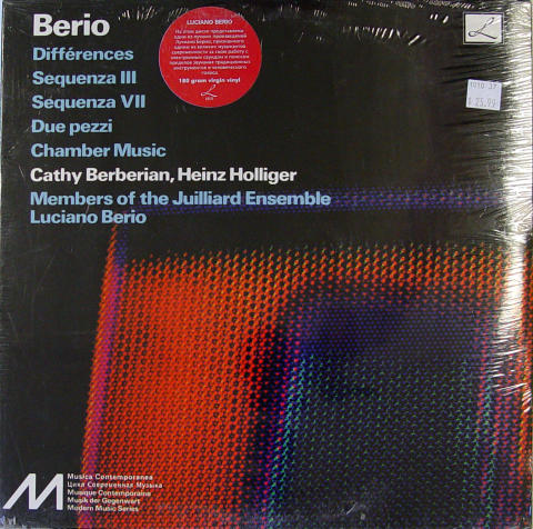 Luciano Berio Vinyl 12"