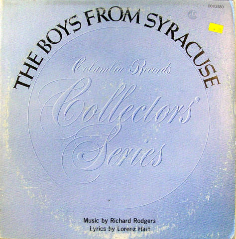 The Boys From Syracuse Vinyl 12"