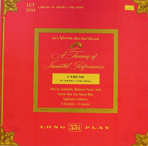 Enrico Caruso Vinyl 12"