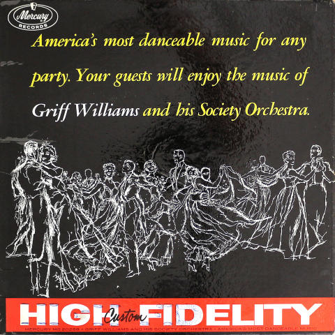 Griff Williams And His Society Orchestra Vinyl 12"