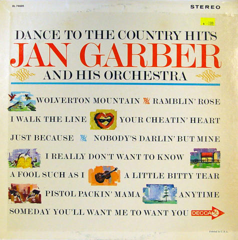 Jan Garber And His Orchestra Vinyl 12"