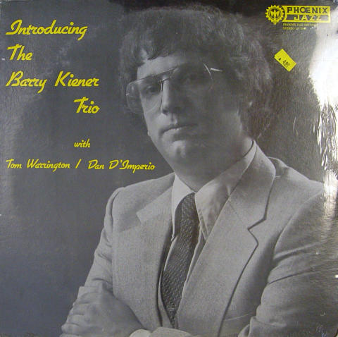 The Barry Kiener Trio Vinyl 12"