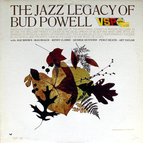 The Jazz Legacy Of Bud Powell Vinyl 12"