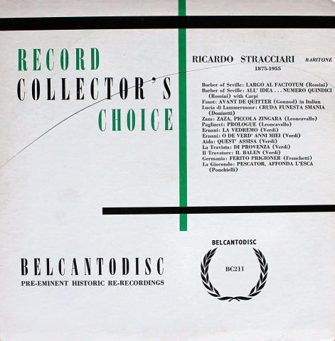 Ricardo Stracciari Vinyl 12"