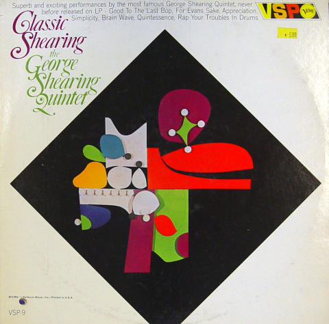 The George Shearing Quintet Vinyl 12"