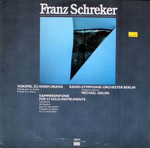 Franz Schreker Vinyl 12"