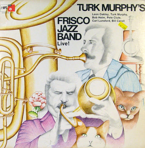Turk Murphy's Jazz Band Vinyl 12"